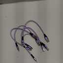 5Pack Short USB C Type C Cable 1FT,Nylon Braided Fast Charging 3A Quick Charger Cord,USB A to Type C Charger Cord Cable for iPhone 15 Samsung Galaxy S20 S10 S9 S8 Plus S10E, Note 20 10 9 8, Moto G7 G8