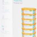 Munchkin Arm & Hammer Diaper Pail Refill Rings, Holds up to 2,176 Newborn Diapers, 8 Pack