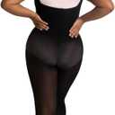Capezio Womens Capezio Ultra Soft Stirrup Body Tight (Black, XL)