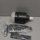 Socket Fan Light with Remote & APP, 17.7'' Socket Breeze Ceiling Fan with Socket Extender, 3 Colors LED Light Bulb, Screw in Small Ceiling Fan for Bedroom Living Room Kitchen Garage (Black)