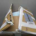 SINWEEK 2 Inch Mattress Topper 5-Zone Memory Foam Mattress Topper Pressure Relief Soft Mattress Pad, CertiPUR-US Certified, Twin Size Blue