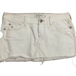 Abercrombie & Fitch Women's White Skirt,  S