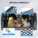 Karltys Envelope Style Cargo Net for 2018-2026 Chevy Equinox and GMC Terrain, Elastic Heavy Duty Rear Trunk Cargo Net Storage Organizer for 2024-2026 Chevrolet Equinox EV
