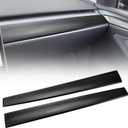Central Control Dashboard Panel Trim Compatible with Tesla Model 3 Model Y 2017 2018 2019 2020 2021 2022 2023 Matte Carbon Fiber
