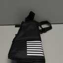 GEVINFA Winch Cover, 2026 Latest Flag Waterproof Dust-Proof Winch Protective Cover, Indoor & Outdoor Winch Accessories for 8000-13500 lbs Electric Winches With Adjustable UV Resistant Cover (Black)