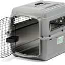 Petmate Sky Kennel - For Air and Travel, Airline Compliant Dog Crate for Pets up 15-30 lbs, Heavy Duty Dog Kennel, Made in the USA- 28 Inches