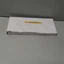 Faucet Mat for Kitchen Sink, 23.6"x 3.9" Fast Drying Diatomite Stone Sink Tray, Kitchen Sink Splash Guard, Water Absorbing Stone Tray for Sink, White