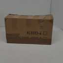 iSPECLE Freezer Organizer Bins - 4 Pack Small Stackable Deep, Bins for 7 Cu.Ft, Easy Get Bottom Foods without Digging, Chest Freezer Organizer Prevent Frozen Food Waste, Black