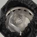 Tabletop Fire Pit - Smokeless 6 Inch Table Top Firepit for Outside Small Portable Fire Pits with Carry Bag Mini Pellet Stove for Camping Backyard Patio Garden Picnic