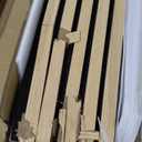 Art3d 4-Piece Wood Slat Acoustic Panels for Stylish Decor and Noise Reduction, 3D Textured Panel for Ceiling and Wall, Oak (4Pcs - 94.5 * 7.9 inch)