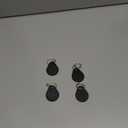 100PCS 13.56MHz UID Keyfobs IC Keyfobs RFID Key fob Token NFC Tags Rewritable &Writable Access Control Key Card for Entry Access Control System