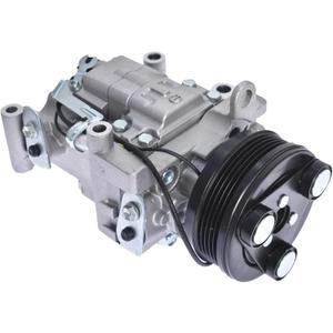 58463 57460 AC Compressor for Mazda 3 2004-2009, Mazda 5 2006-2010, 57463, 57463, 140162C, 140639C, 50523, C1436, 10348310, 1010759, 1110759, 1210759 Air Conditioning Compressor with Pre-Filled Oil