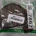 100% Nature Double-Sided Mulberry Silk Shading Eye Mask with Silk Strap, Coffee