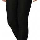 Conceited Stretch Slacks for Women - Wear to Work - Tummy Control - Slim Leg - Pockets - Ponte -(Medium, Ponte - Drive - Black)