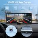 11.26" CarPlay Screen for Car, Built-in N-etflix/YouTube/TikTok, Car Stereo for Apple CarPlay & Android Auto Touchscreen, Voice Control, OTA Update, 1080P Backup Camera Fits All Vehicles