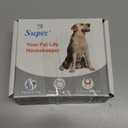 Supet Dog Prong Collar, Adjustable Pinch Training Collar with Quick Release Buckle for Small Medium Large Dogs(Packed with One Extra Links) (Black)