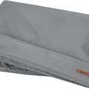 LE SURE Waterproof Dog Bed Cover Replacement Washable - Large Size for Pet Mat 36x27x3 Inches, Grey