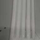 Drinking Glasses with Bamboo Lids and Glass Straw 4pcs Set - 16oz Glass Cups, Iced Coffee Glasses, Cute iced Tea Glasses, Beer Glasses, Ideal for Coffee Bar Accessories, Aesthetic Gift - 2 Brushes