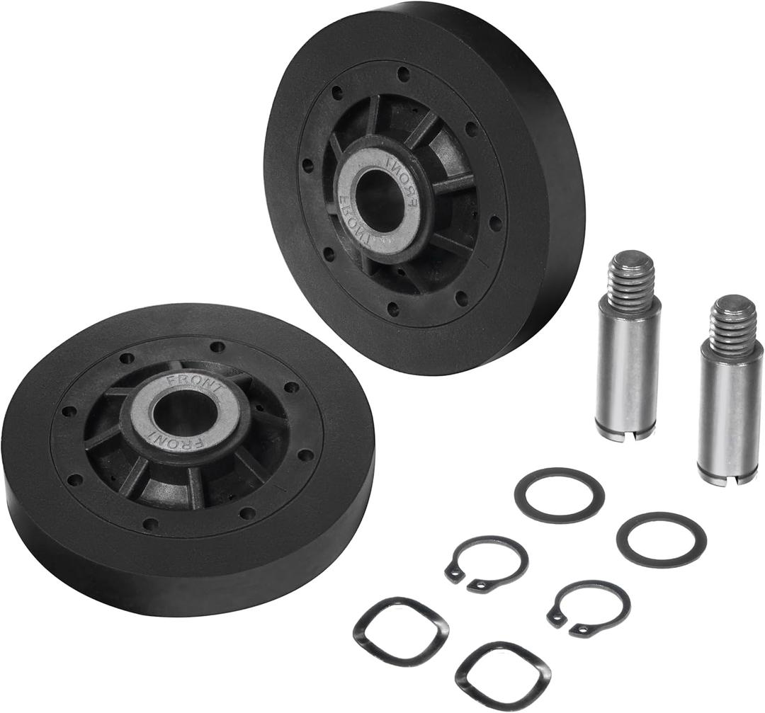 RB170002 ADE30RGS171TW01 3447593 Dryer Roller Kit fit for speed-queen dryer rebuild kit parts, and also fit for All-iance Dryers ADE32FSS431AN01, ADE3SRGS177TW01,Replace AP5186795 PS12220620