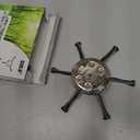 6 Inches Metal Weed Eater Blades Head Weed Wacker Grass Trimmer Blade Fit for sakerplus Weed Trimmer Brush Cutters Electric Battery Powered Cordless String Trimmer (3+6 Blade)