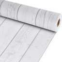 White Wood Bulletin Board Roll Reusable Waterproof Erasable Bulletin Board Fade Resistant Wrinkle Resistant Poster Non-Woven Fabric Bulletin Board Roll for Classroom Decor Wrap Crafts 15.55" x20ft