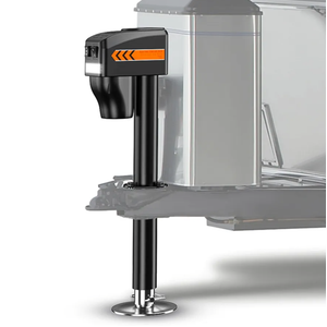 KYX Electric Trailer Jack to 7500LB, Electric Power A-Frame Tongue Jack,9.84"-33.85" Waterproof for Travel Trailer, RV,12V DC Hard Wiring