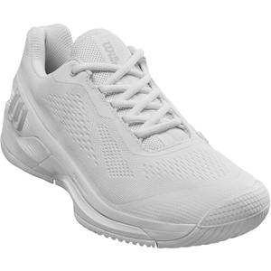 WILSON Women's Rush Pro 4.0 Sneaker (5.5, White)