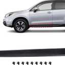 SecosAutoparts Door Lower Molding Trim, Front Driver Side, Fit for Subaru Forester 2014-2018 2.0L/2.5L, Replace# 91112SG132 SU1304100, Front Door Garnish Trim