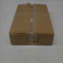 18oz Glass Juice Bottles with Lids Carry Strap, Reusable Glass Water Bottle BPA Free Leakproof Wide Mouth Smoothie Tea Coffee Cold Brew Storage Refrigerator Safe, 6 Pack