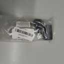 METOWARE Right-Angle Trailer Hitch Receiver Lock, 5/8" Diameter Pin Lock, Fits 2" or 2-1/2" Receiver (1 Pack)