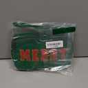 Christmas Fanny Pack, Merry Letter Belt Bag, Green Christmas Purse Crossbody Bag Nylon Adjustable Strap, Christmas Gifts For Girls Boys Women Men