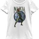 Marvel Girl's Nakia Shield T-Shirt, XS