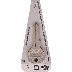 Hillman Traditional Key House/Office Key Blank 85 NA12 Single Sided for National Locks - Case of: 4