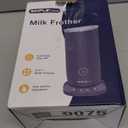 SIMPLETASTE Milk Frother, 4-in-1 Electric Milk Frother and Steamer, Automatic Warm and Cold Foam Maker and Milk Warmer for Latte, Cappuccinos, Dark Blue
