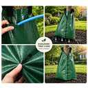 Slow Release PE Tree Watering Bag Ring Bladders Water Deep Automatic Drip Irrigation Drippers Root Waterer Globe Soaker for New Plant Trees Trunk 20 Gallon (1 Pack)
