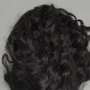 GORGIUS Glueless Water Wave Lace Front Wig Pre Plucked Pre Cut Long Black Synthetic Wig Natural Hairline 32 Inch