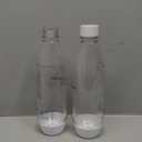 sodastream White 1L Slim Carbonating Bottles Twin Pack, Pack of 2