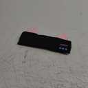 Joythink Kids Bluetooth Headband Headphones Sleep Mask Wireless Earphones Built in Thin Speaker Adjustable Sports Headset Sleep Headband for Girls Boys Toddler Children Baby Airplane Travel Study (Black)