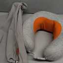 Howdy Shiatsu Neck Massager with Heating [2026 Upgraded], Heated Neck Pillow Cordless for Pain Relief Deep Tissue Kneading, Valentine's Day for Her/Him Gift, 2-in-1 Portable for Airplane Travel