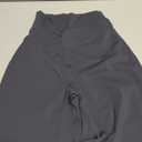 VOYJOY Straight Leggings Bottoms Wide Leg Pants for Women 29"/ 31.5"/33"/35" High Waist Stretch Casual Sweatpants (X-Small, Dark Gray)