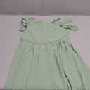 Chiffon Junior Bridesmaid Dress for Wedding A Line Jr Bridesmaid Dresses Girls' Special Occasion Dresses (Size 160)