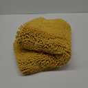 Yellow Bathroom Rugs – Thick Chenille Bath Mats | Absorbent and Washable Bath Rug Non-Slip, Plush Rugs for Bathroom, Kitchen, Shower, Sink - 24x44"