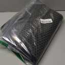 Pieviev Cat Litter Mat Double Layer Waterproof Urine Proof Trapping Mat 1 Pack (Black, 24x15 Inch (Pack of 1))