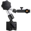 Neoteck Magnetic Base Stand Indicator Holder for Test Indicator Gauge Nano-90lbs/40kg Tensile Force