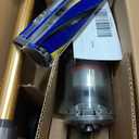 Dyson V12 Detect Slim Cordless Vacuum Stick Cleaner - Yellow/Iron, HEPA Filter, Bagless, Up to 60 Min Runtime, Rotating Brushes, Battery Operated, with 5AVE Microfiber Cloth