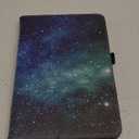 VORI Case for Amazon Kindle Fire HD 8 Tablet & 8 Plus Tablet(12th Generation/ 10th Generation, 2024/ 2022/ 2020 Release), Slim Vegan Leather Folding Stand Cover with Auto Wake/ Sleep, Galaxy