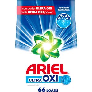 Ariel Ultra Oxi Powder Laundry Detergent, Original Scent, 105 oz, 66 Loads