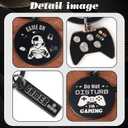 2 x Video Game Keychain Gifts for Gamer, Funny Keychains for Teen Boys Game Players Lover Son Boyfriend Brother Dad Kid Children
