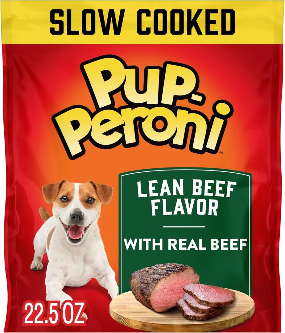 Pup-Peroni Lean Beef Flavor Dog Treats, 22.5 Oz. Bag, Best By 11/07/26