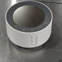 BGOVERSS White Noise Sound Machine with 20 Soothing Sounds, 10 Colors Night Light Sleep Machines Home Office Travel, 5 Timers and Memory Feature Sound Machine for Nursery Baby Kids Adults (White)